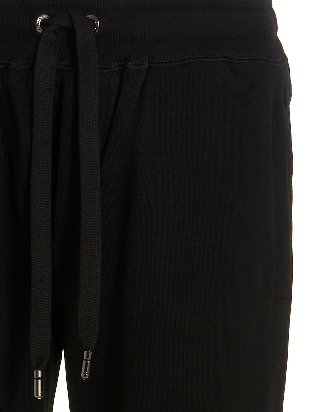 Dolce & Gabbana Black Cotton Joggers (Workout Pants)