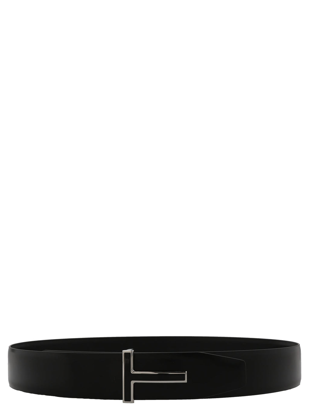 Tom Ford Black Calfskin Regular Belt