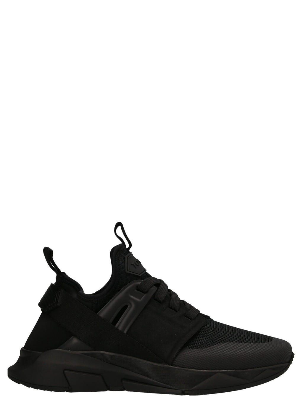 Tom Ford Black Polyethylene Athletic Sneakers