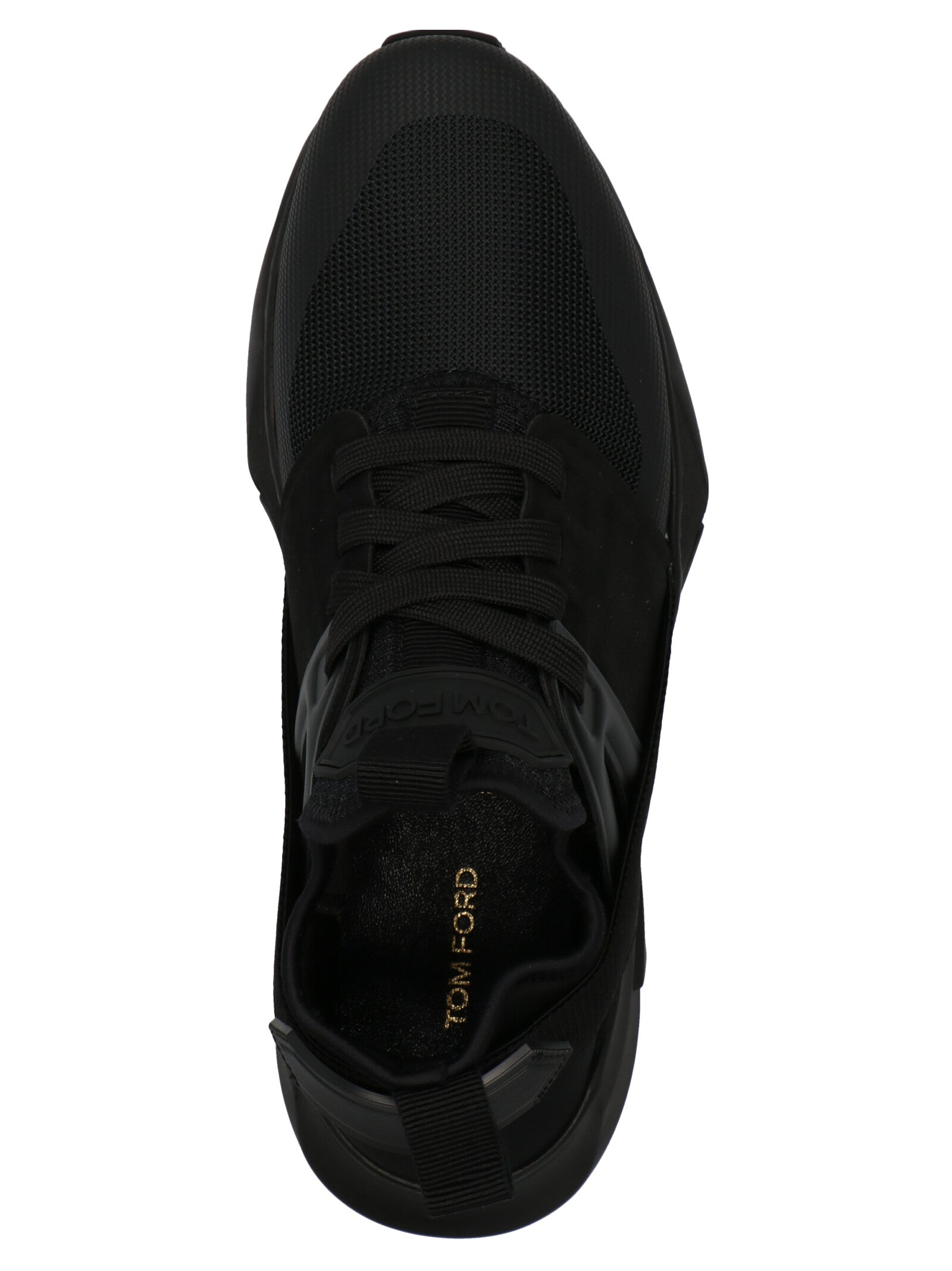 Tom Ford Black Polyethylene Athletic Sneakers