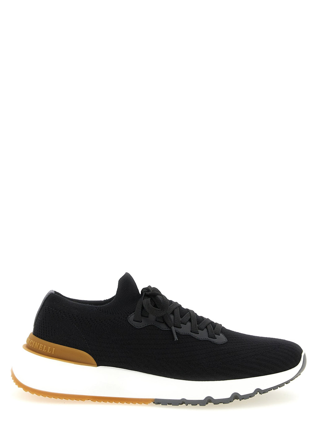 Brunello Cucinelli Black Polyethylene Athletic Sneakers Brunello Cucinelli