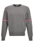 Thom Browne Gray Cotton Cardigan