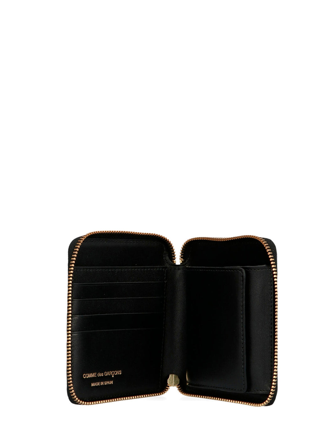 Comme Des Garçons Black Calfskin Wallet