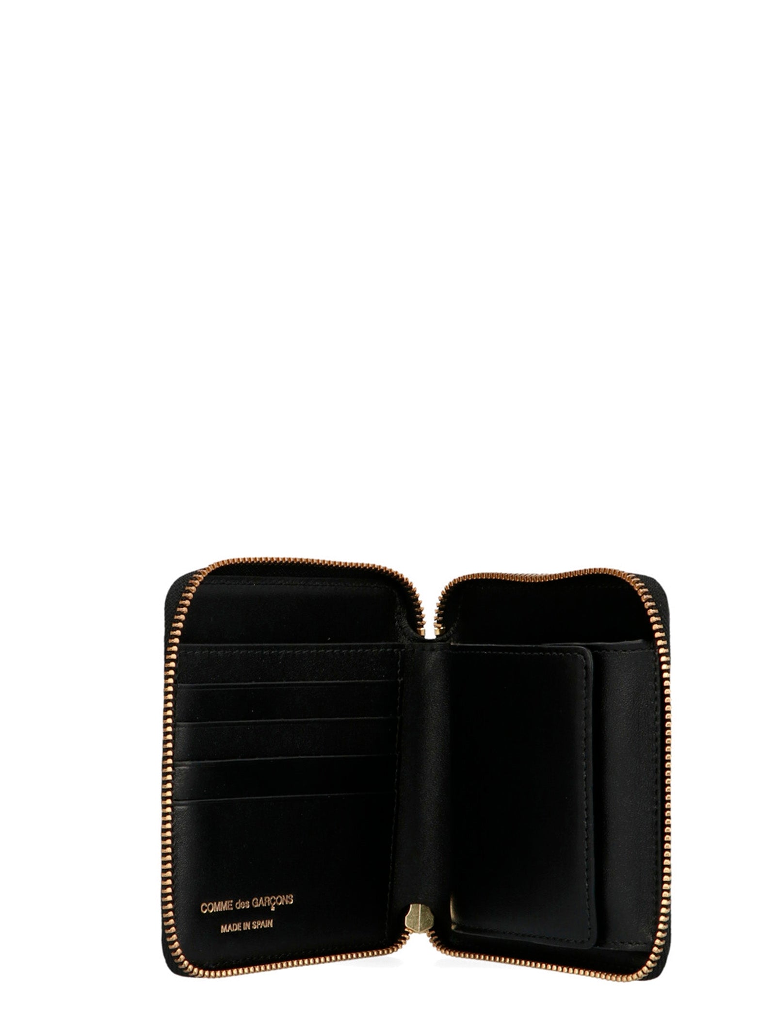 Comme Des Garçons Black Calfskin Wallet