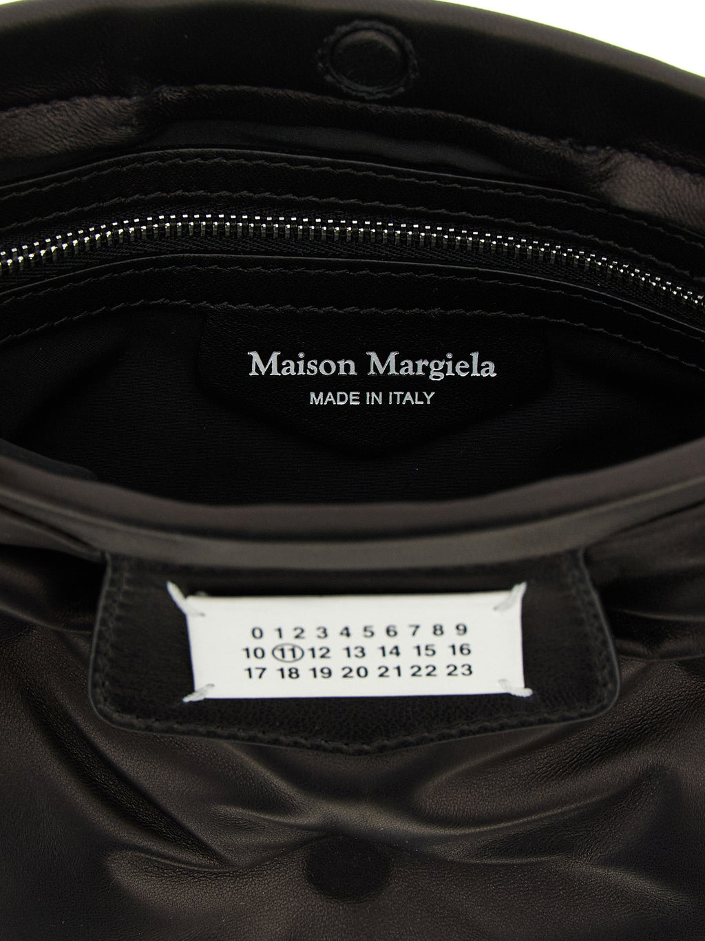 Maison Margiela Black Lambskin Crossbody Bag