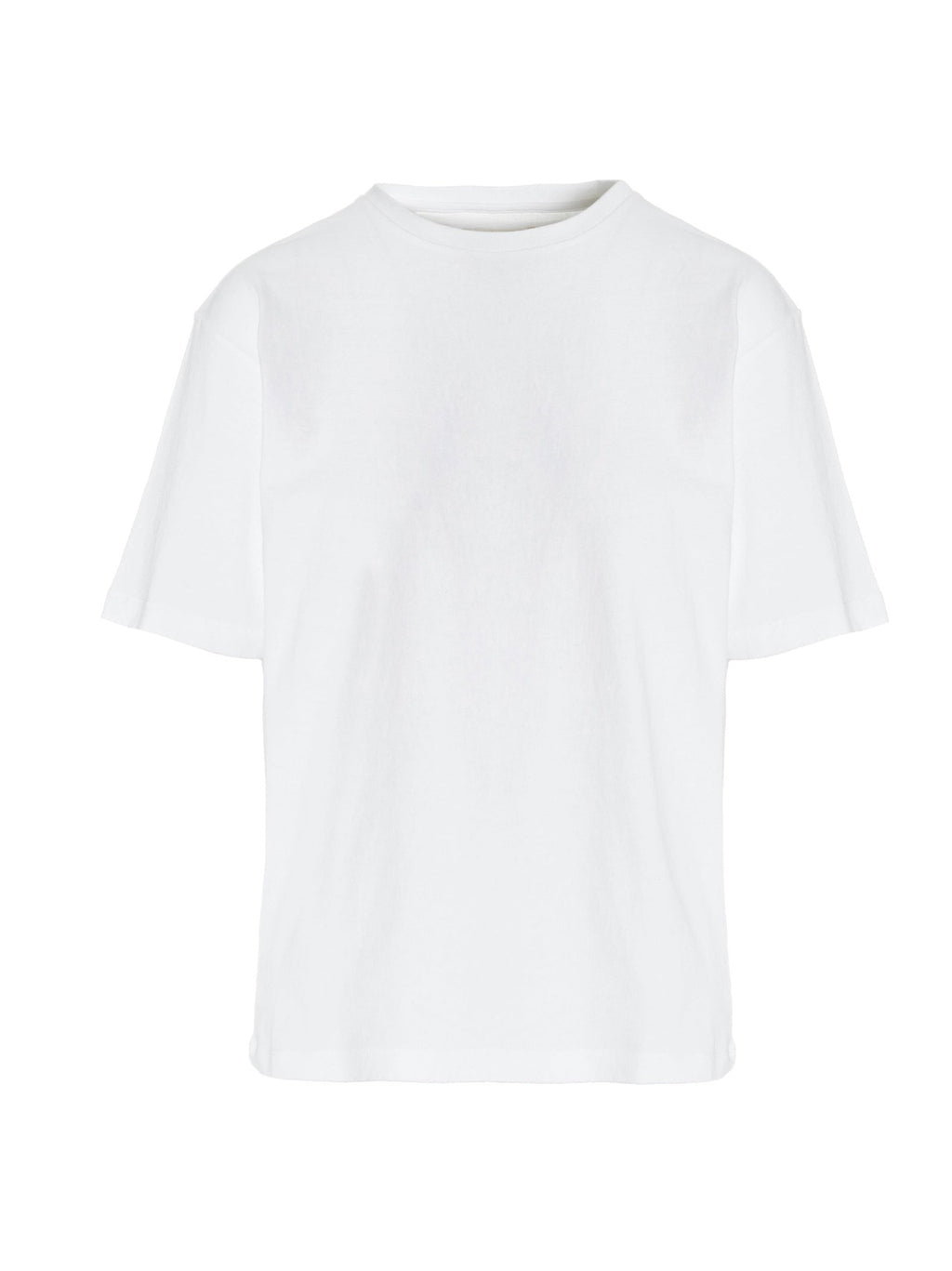 Khaite White Cotton T-Shirt