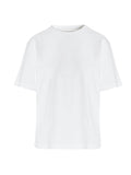 Khaite White Cotton T-Shirt