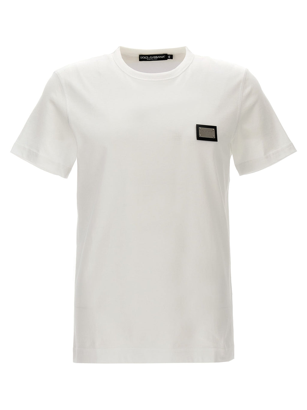 Dolce & Gabbana White Cotton T-Shirt