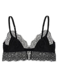 Dolce & Gabbana Black Silk Bra