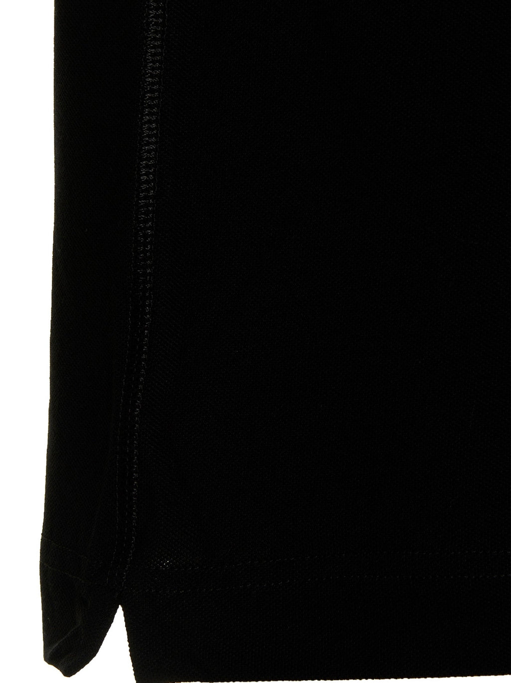 Dolce & Gabbana Black Cotton Polo Shirt