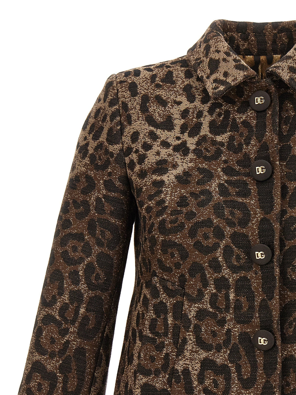 Dolce & Gabbana Brown Virgin Wool Blazer