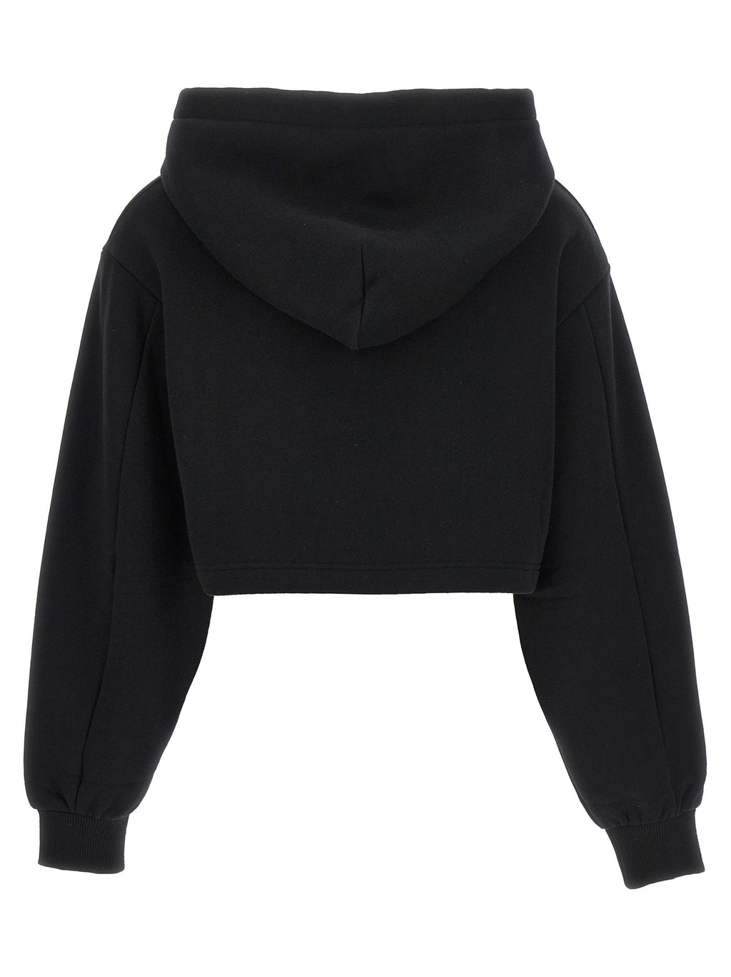 Dolce & Gabbana Black Cotton Hoodie