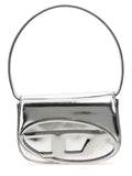Diesel Silver Cowhide Shoulder Bag