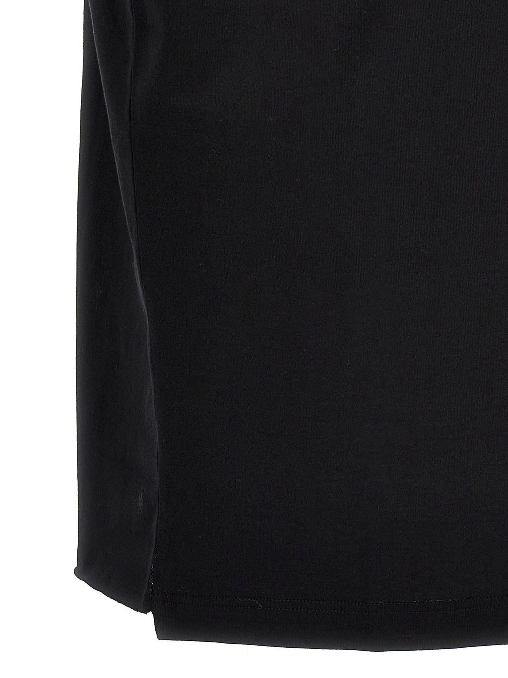 Saint Laurent Black Cotton T-Shirt