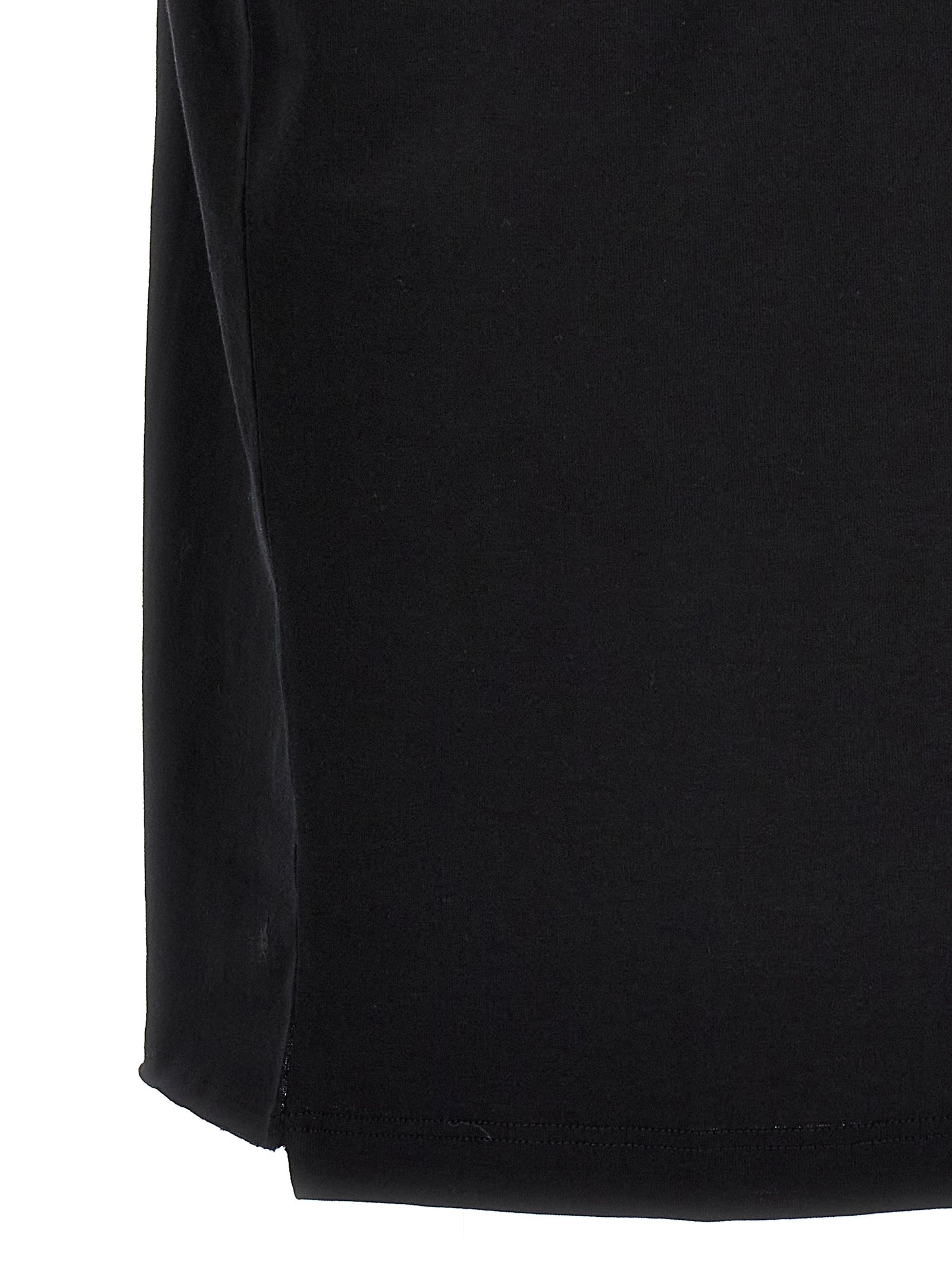 Saint Laurent Black Cotton T-Shirt
