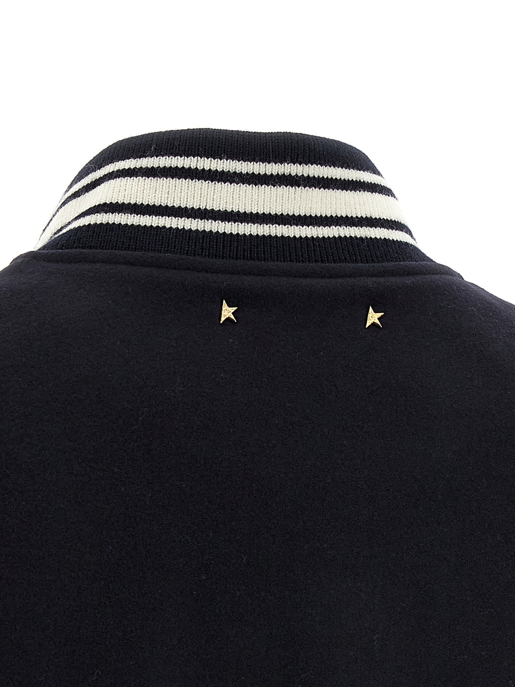 Golden Goose Blue Virgin Wool Bomber