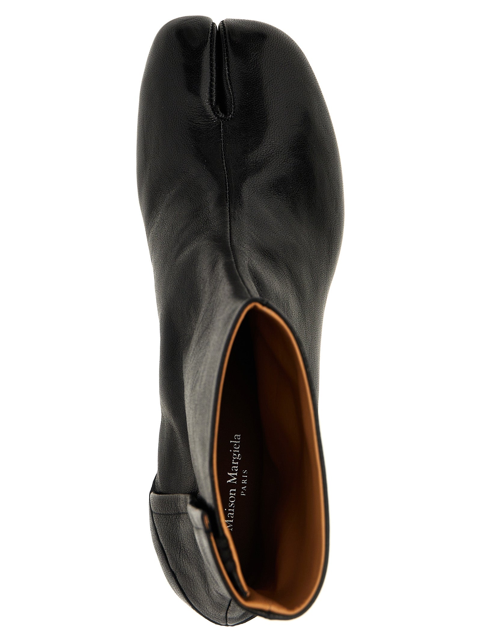 Maison Margiela Black Lamb Leather Ankle Boots