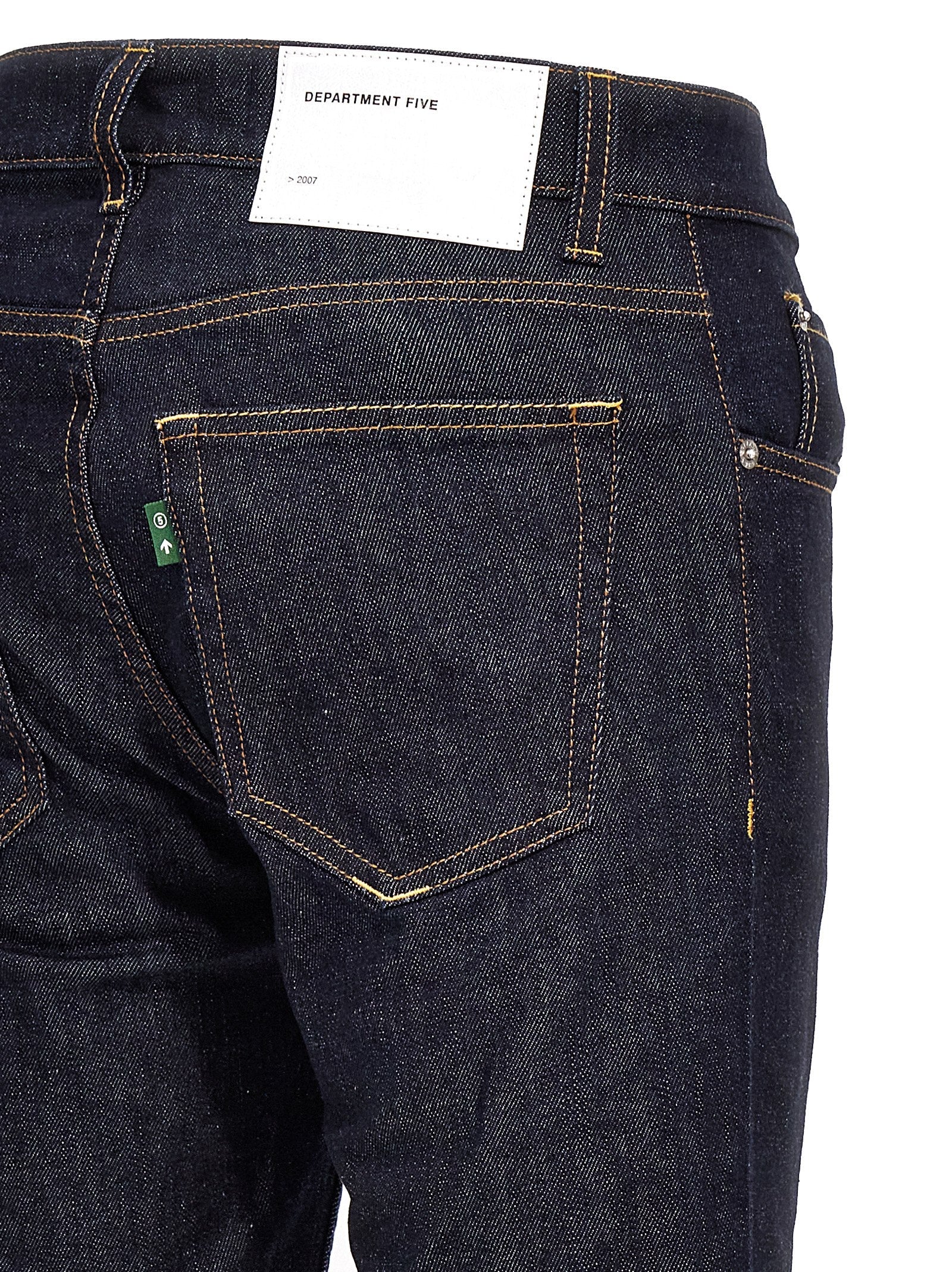 Department 5 Blue Cotton Jeans Denim