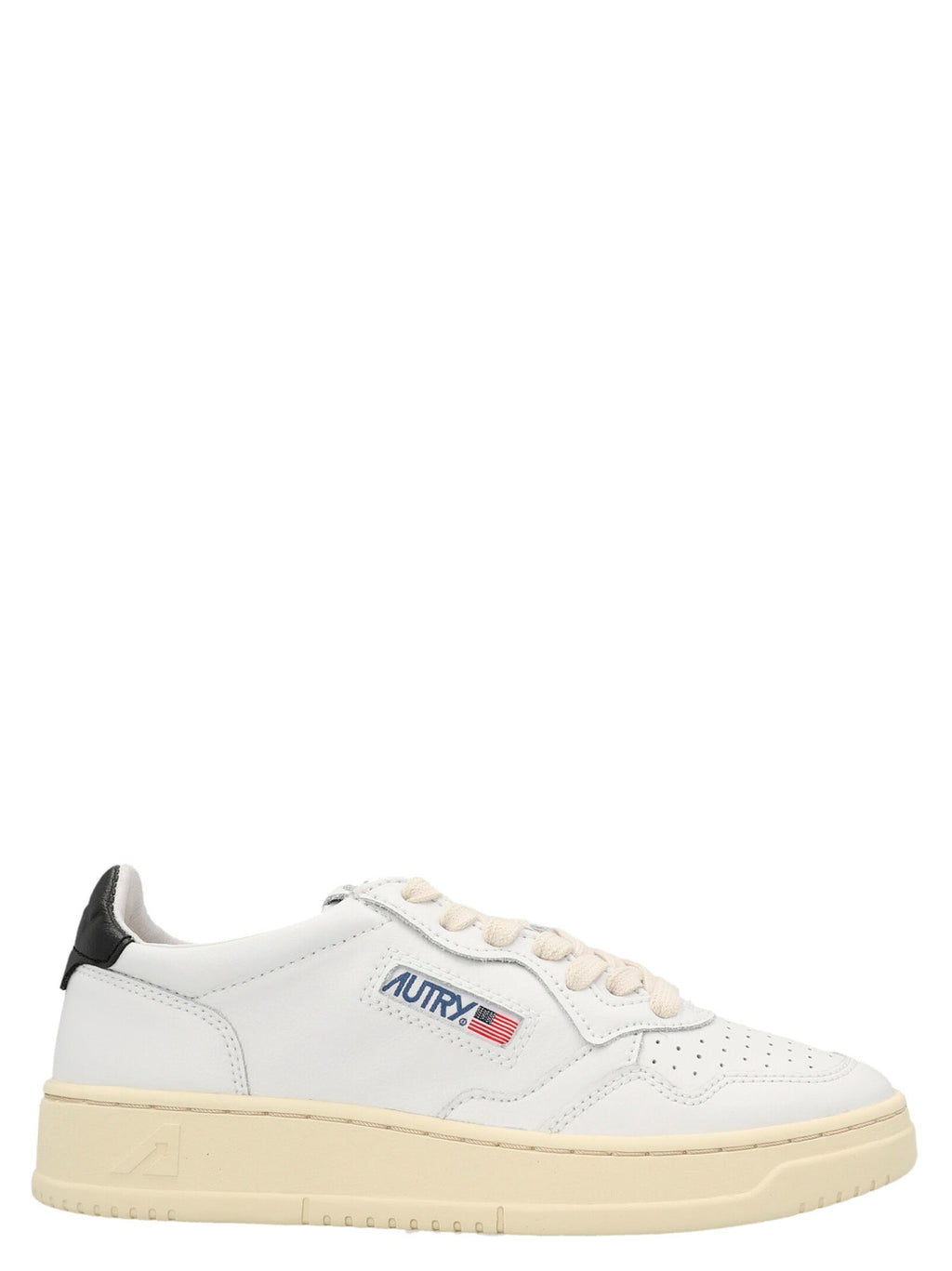 Autry Bicolor Cowhide Low Top Sneakers