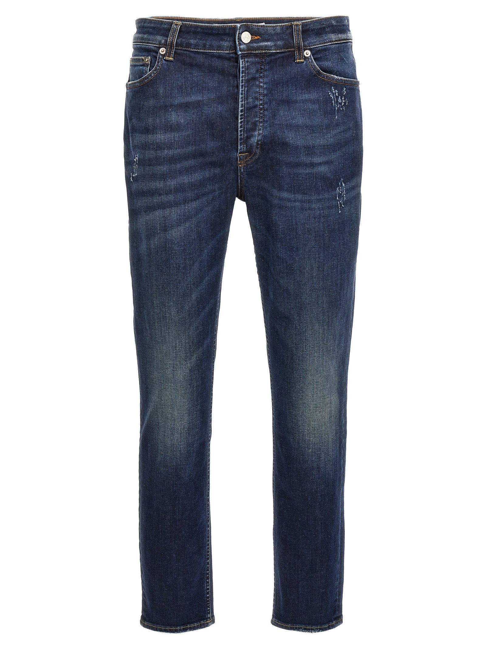 Department 5 Blue Cotton Jeans Denim