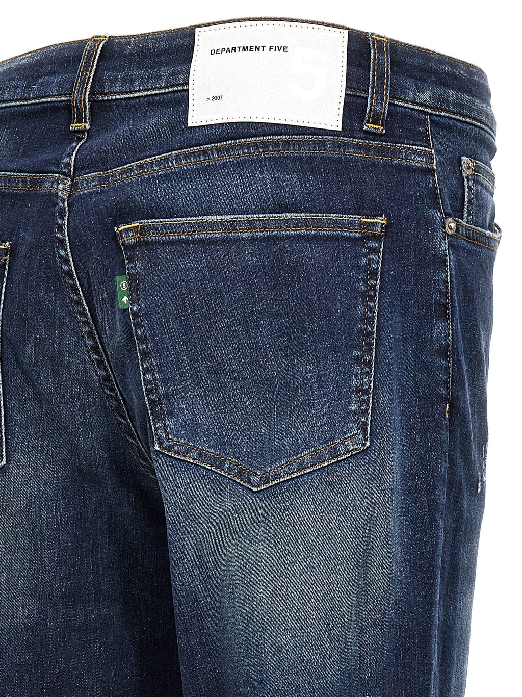 Department 5 Blue Cotton Jeans Denim