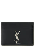 Saint Laurent Black Calfskin Cardholder