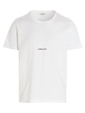 Saint Laurent White Cotton T-Shirt