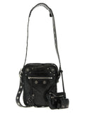 Balenciaga Black Lamb Leather Crossbody Bag
