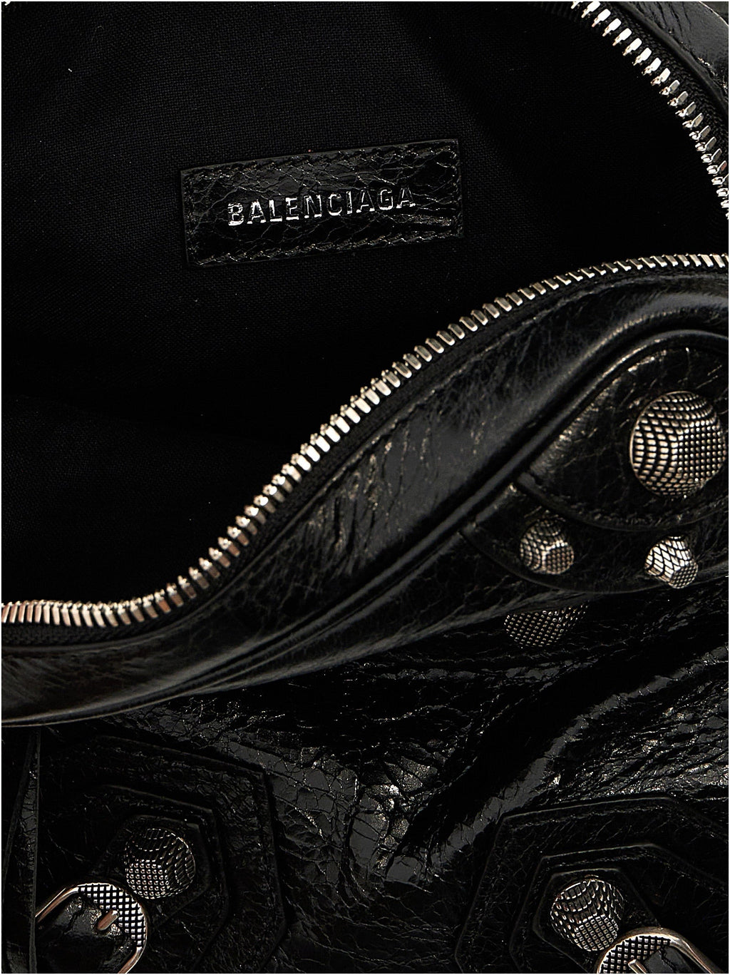 Balenciaga Black Lamb Leather Crossbody Bag