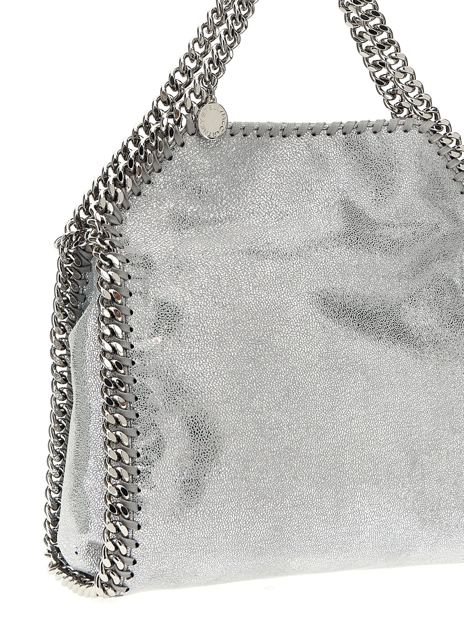 Stella McCartney Silver Polyester Handbag