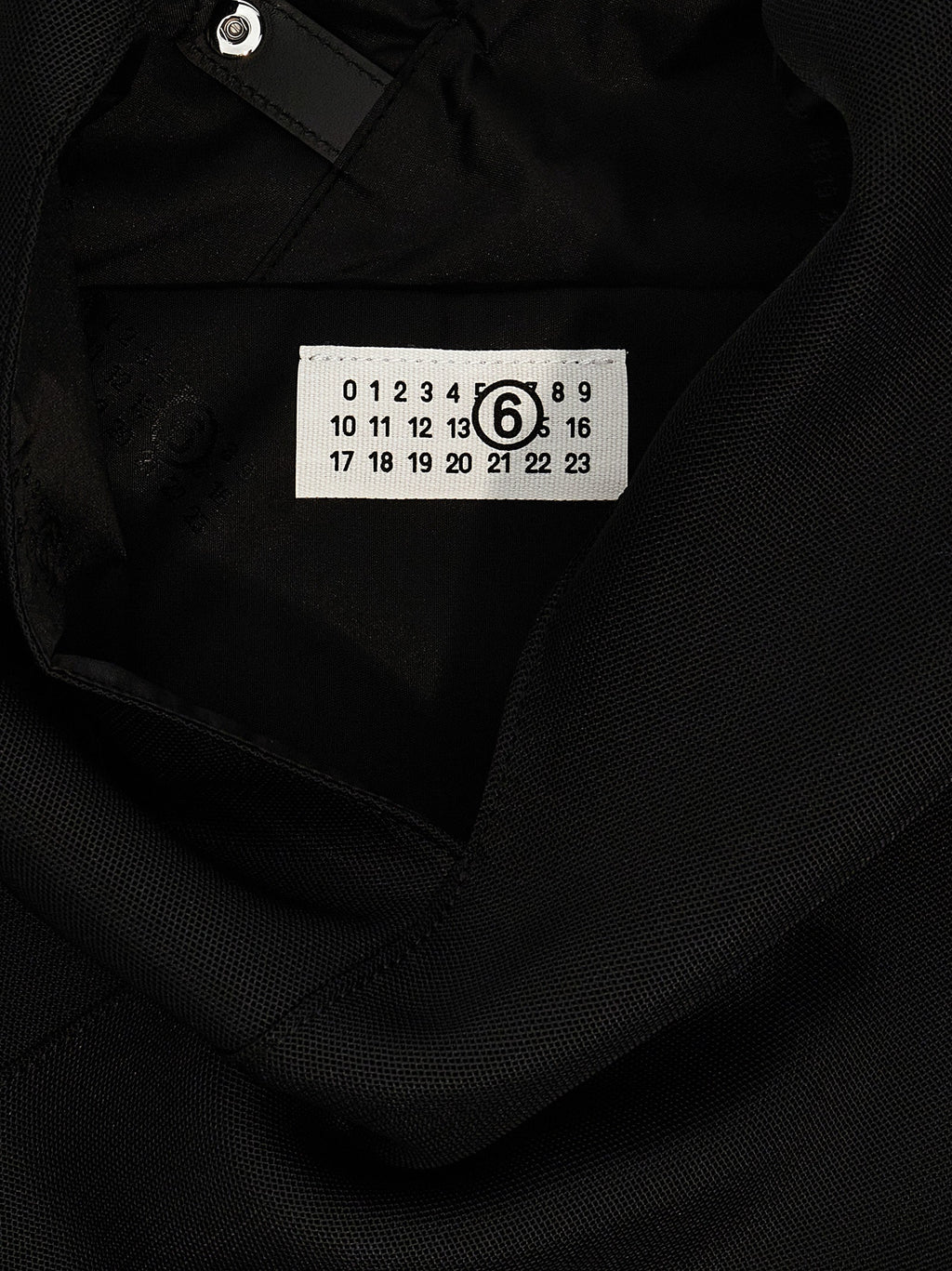MM6 Maison Margiela Black Polyester Shoulder Bag