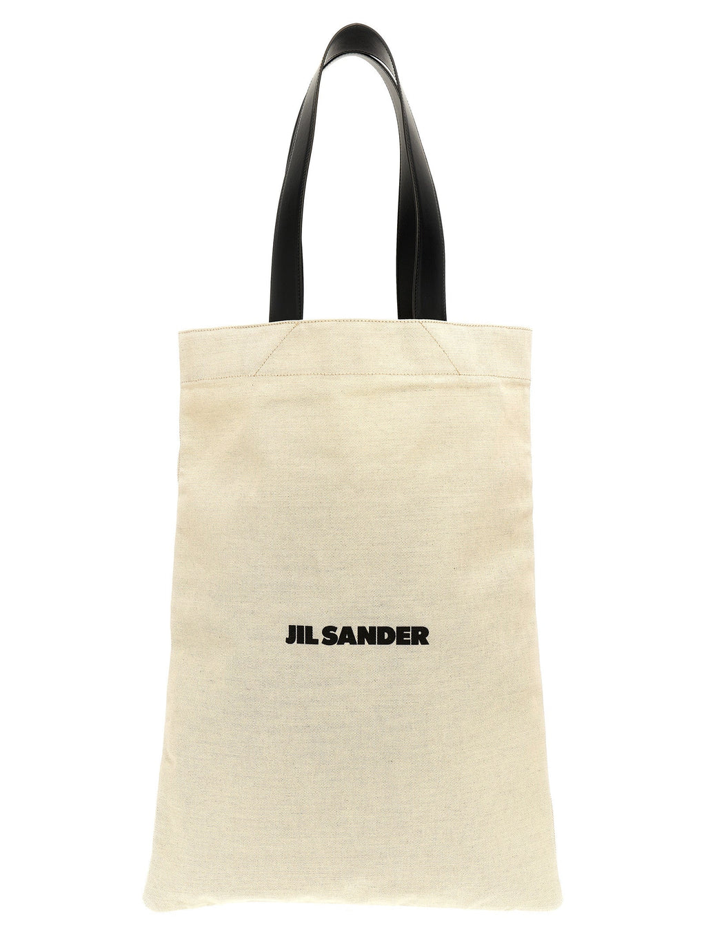 Jil Sander Bicolor Cotton Tote Bag