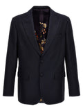 Etro Blue Cotton Blazer