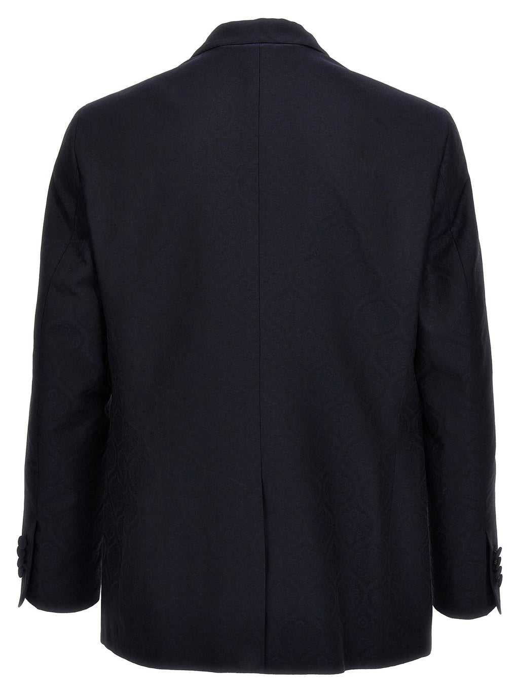 Etro Blue Cotton Blazer
