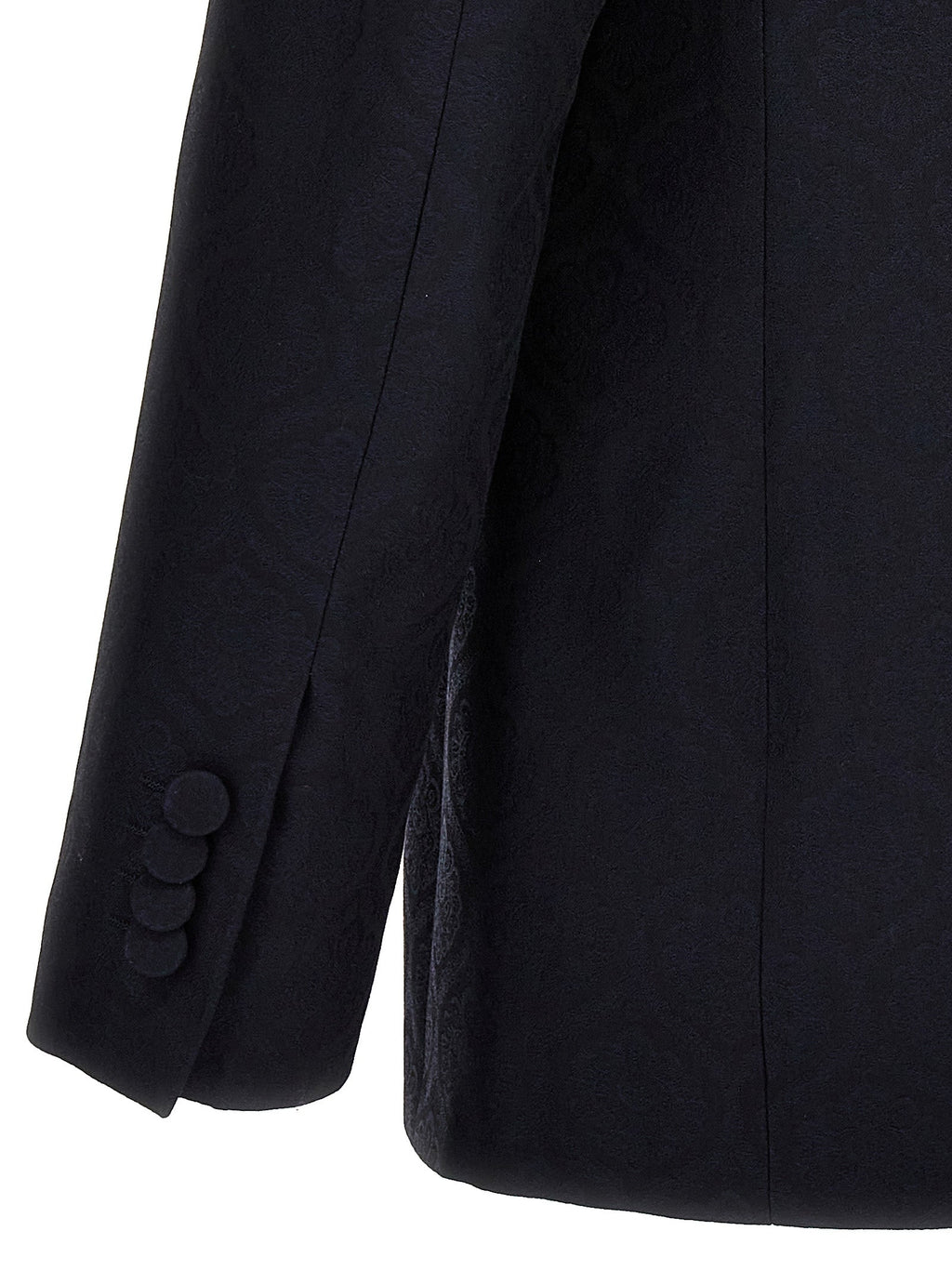 Etro Blue Cotton Blazer