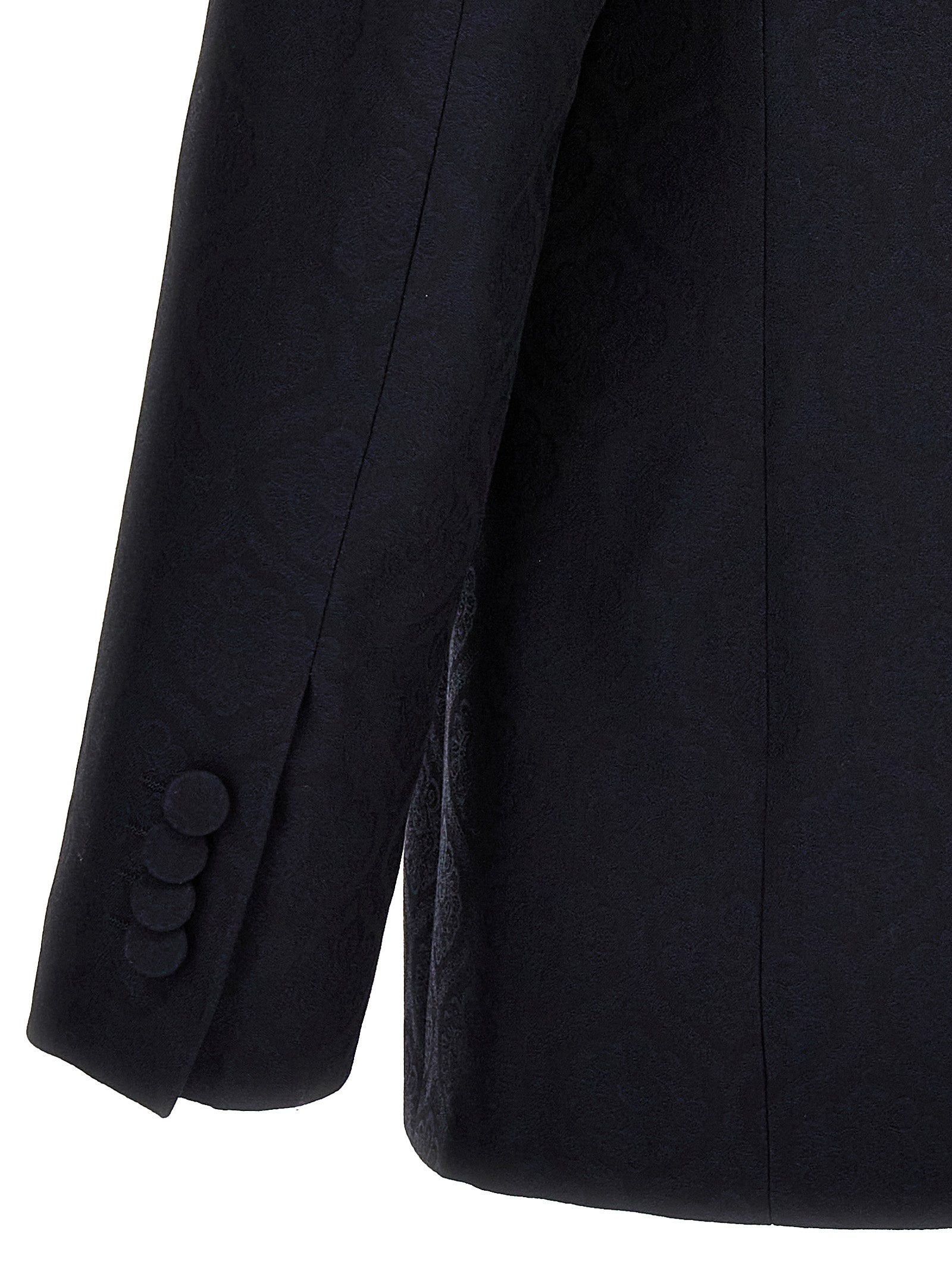 Etro Blue Cotton Blazer