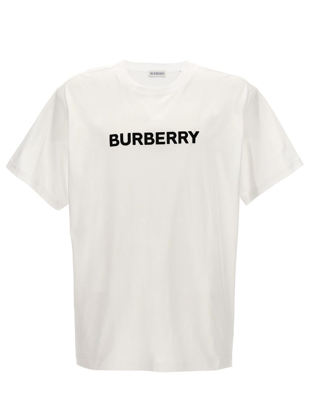 Burberry White Cotton T-Shirt