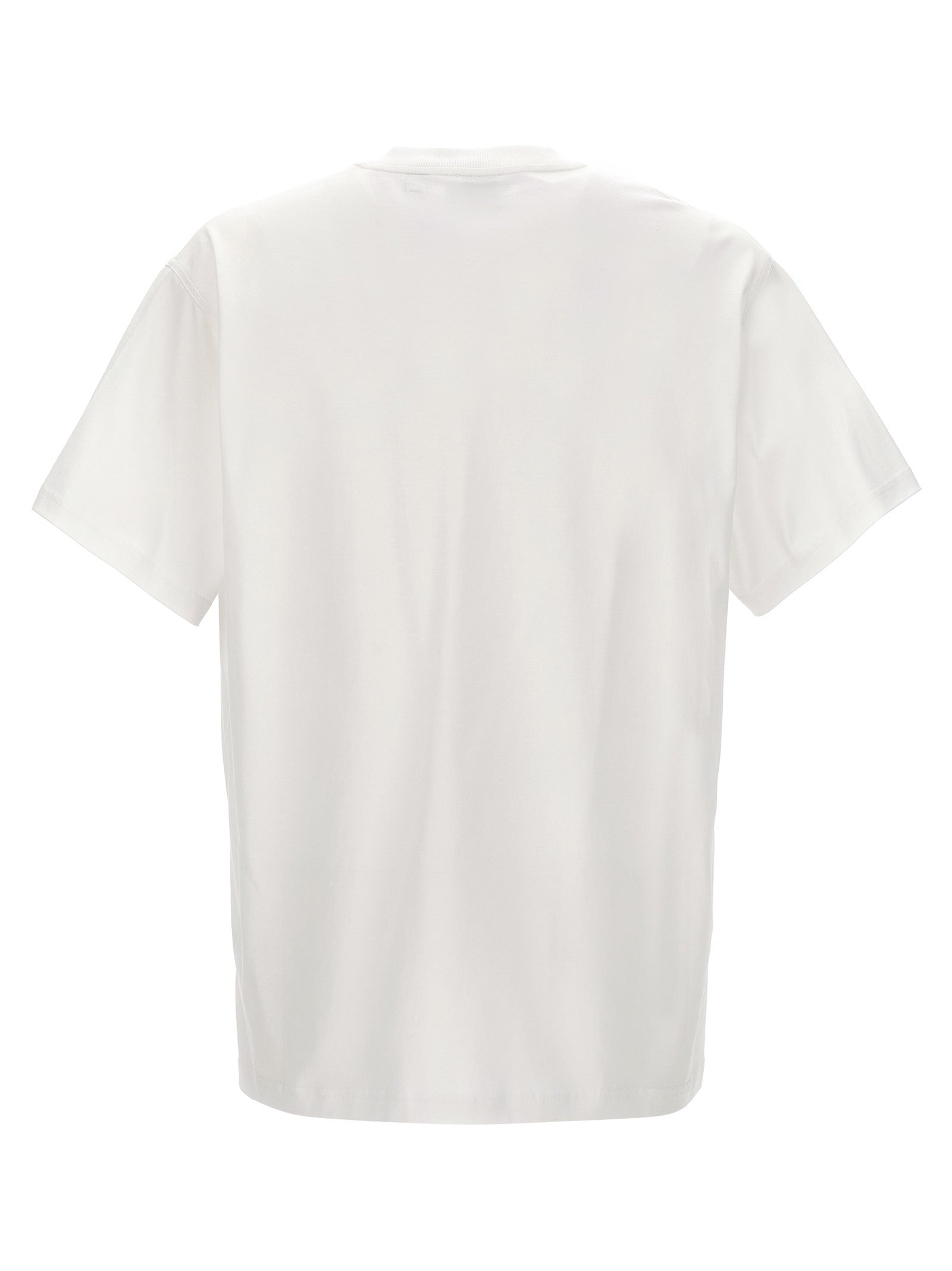 Burberry White Cotton T-Shirt