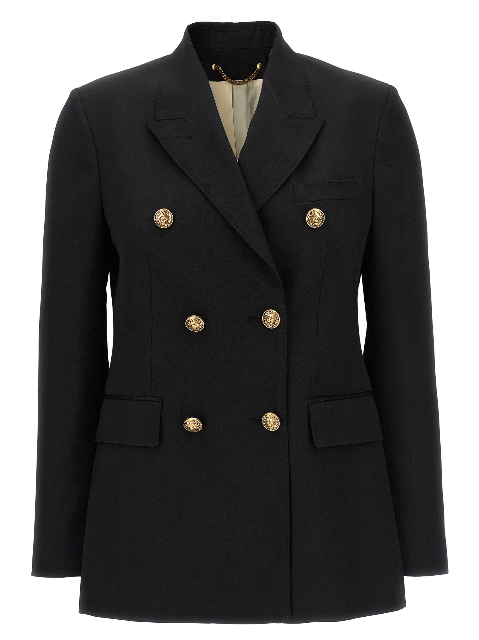 Golden Goose Black Virgin Wool Blazer