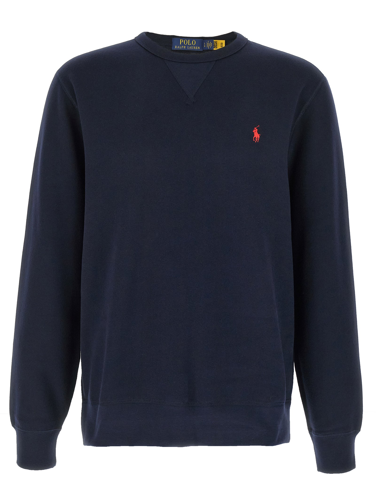 Polo Ralph Lauren Blue Cotton Sweatshirt Polo Ralph Lauren