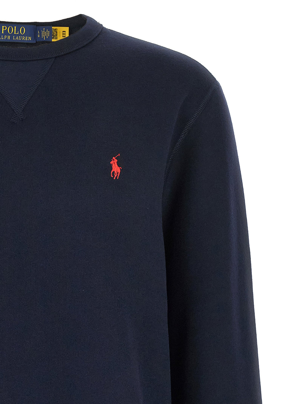 Polo Ralph Lauren Blue Cotton Sweatshirt Polo Ralph Lauren