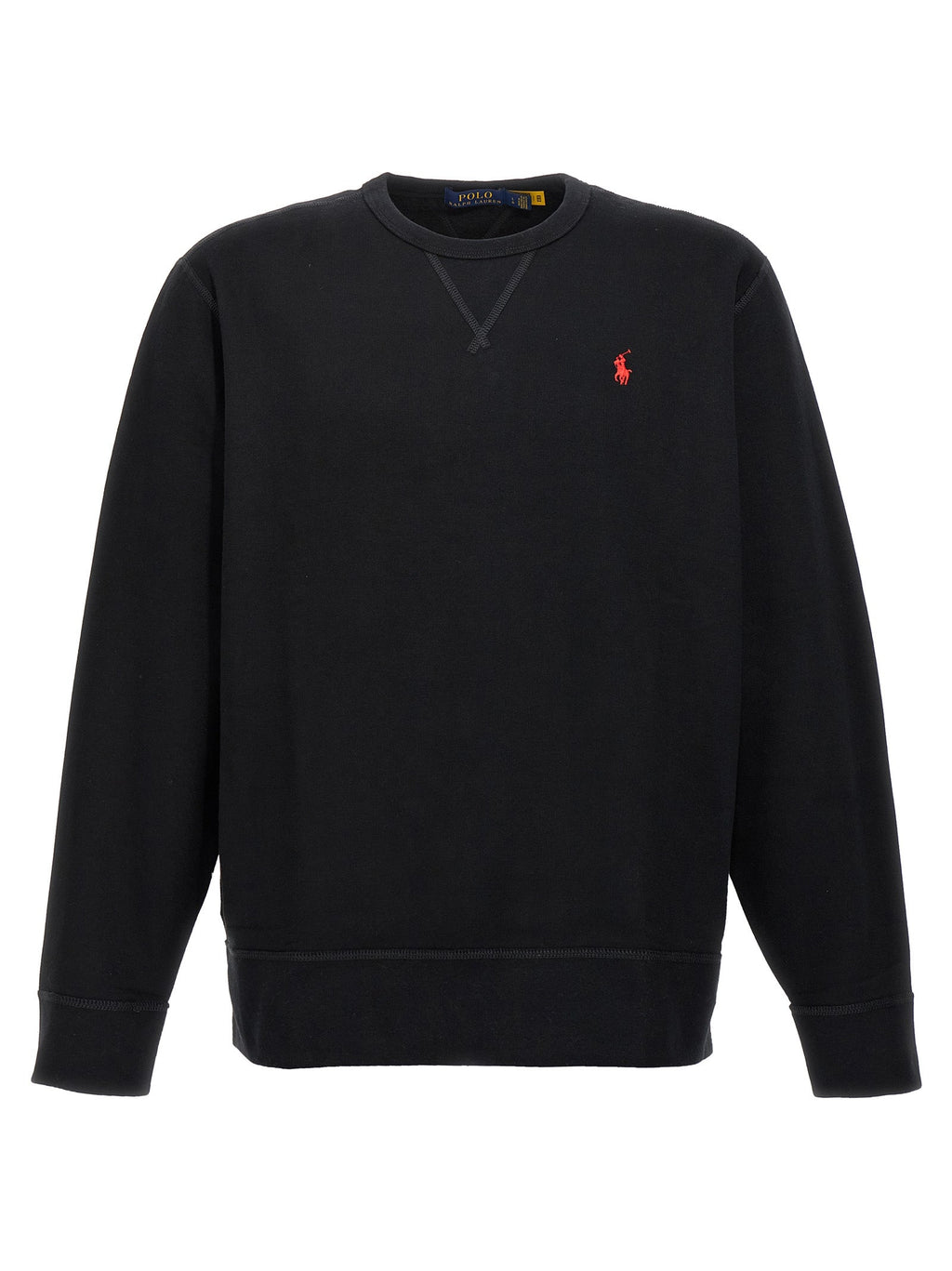 Polo Ralph Lauren Black Cotton Sweatshirt