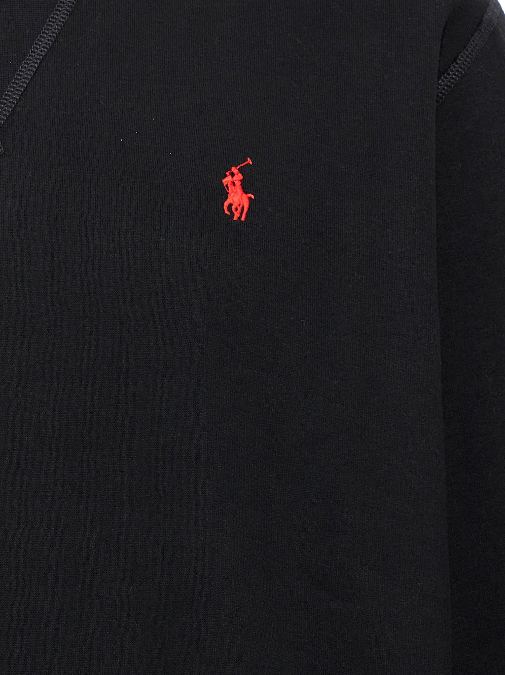Polo Ralph Lauren Black Cotton Sweatshirt