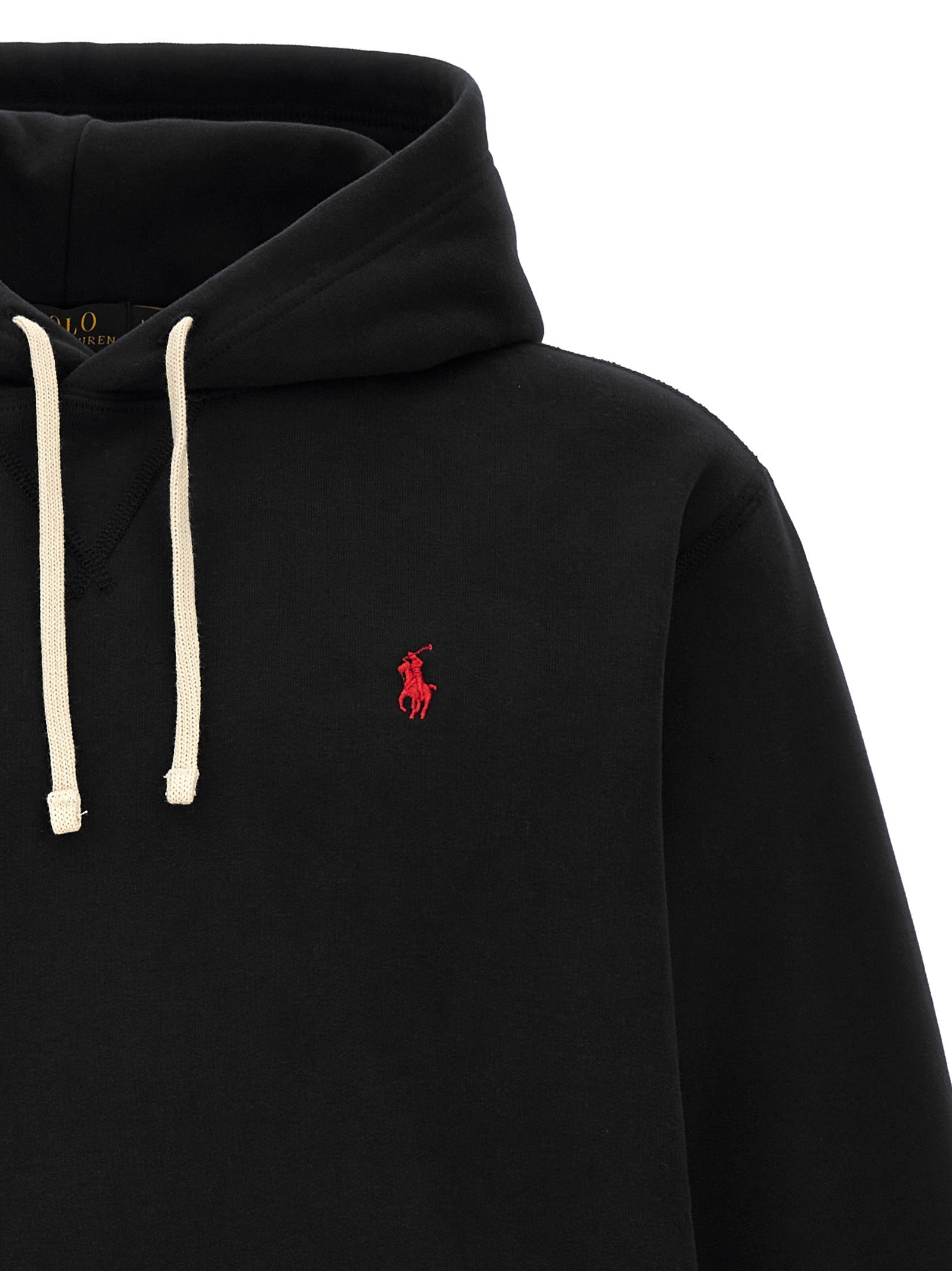 Polo Ralph Lauren Black Cotton Sweatshirt