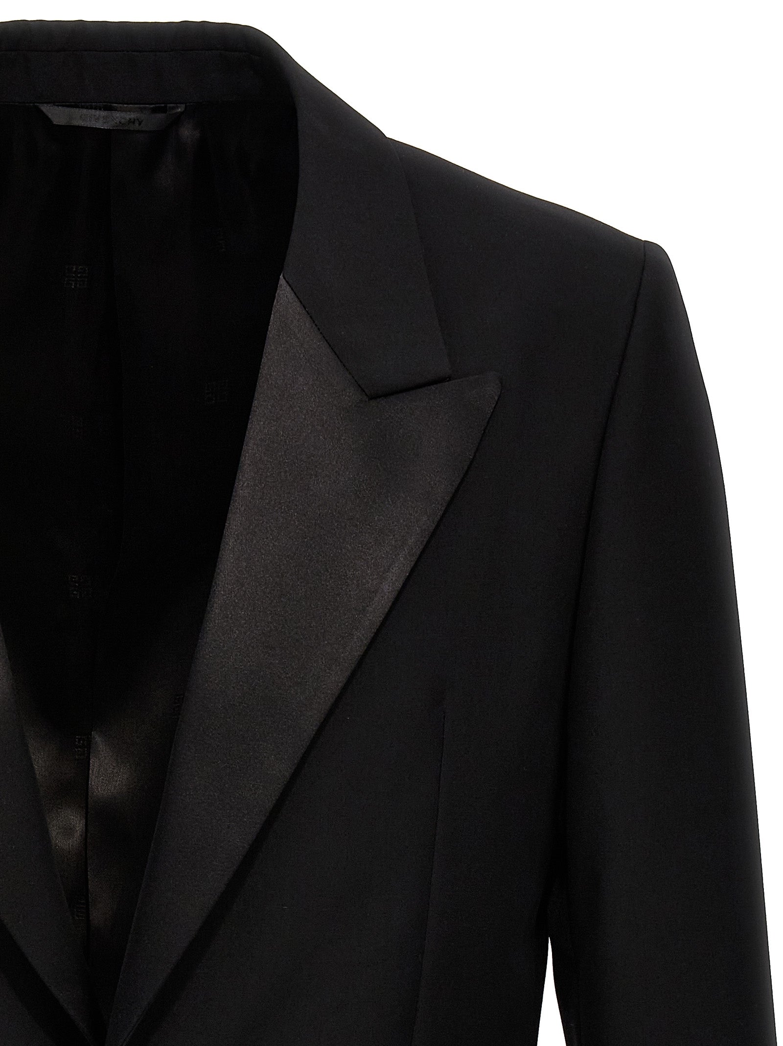 Givenchy Black Wool Blazer