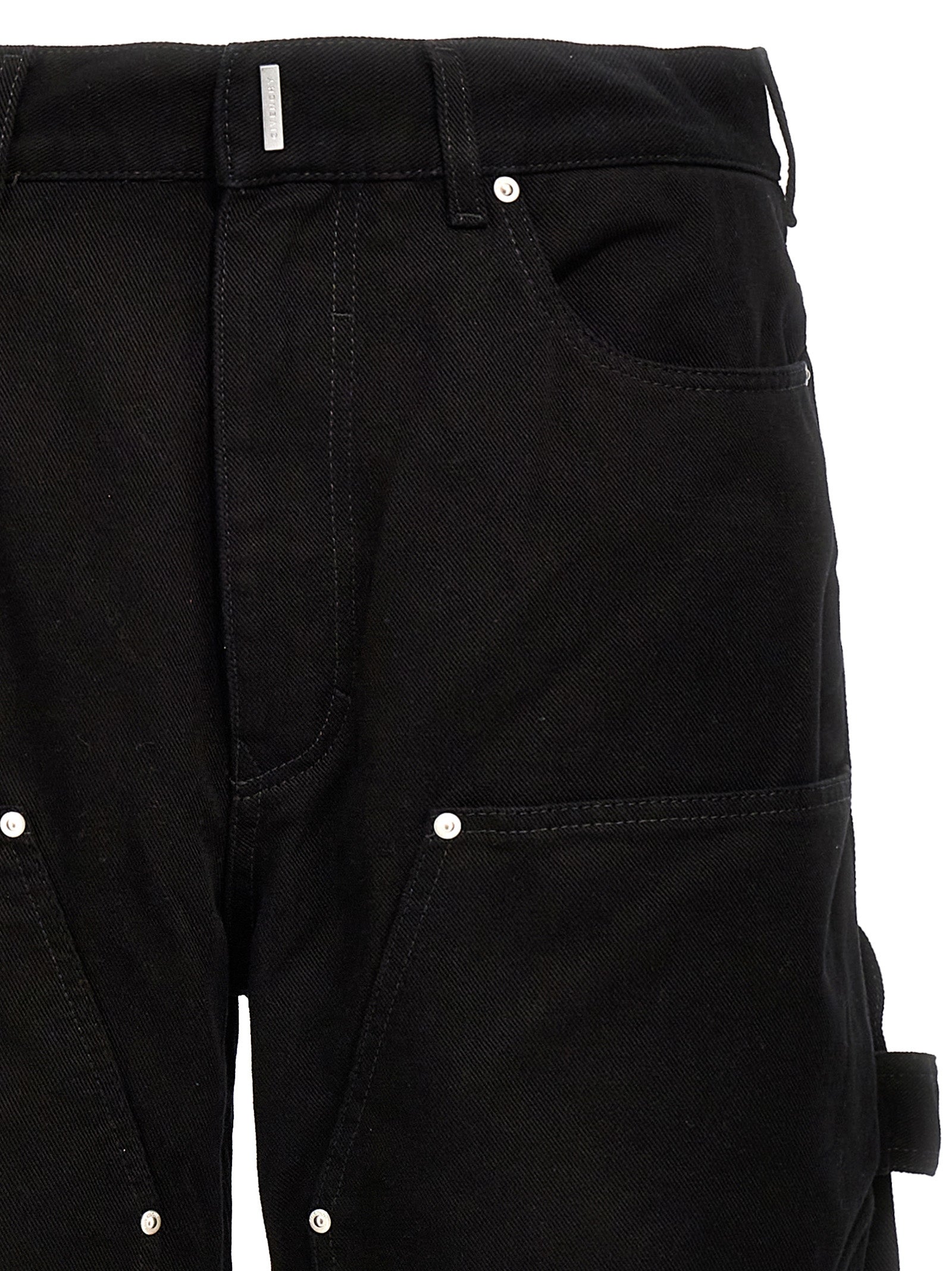 Givenchy Black Cotton Jeans Denim