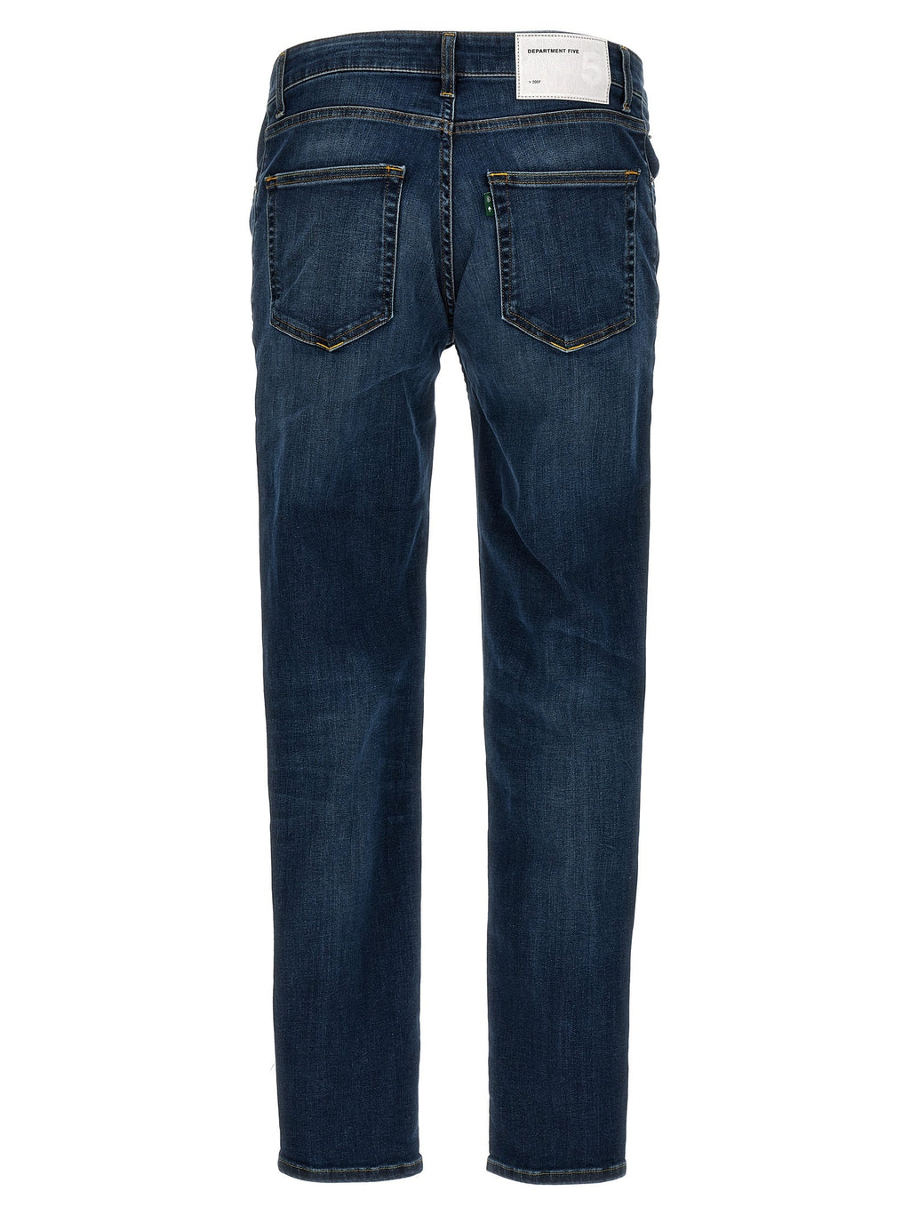Department 5 Blue Cotton Straight-Leg Jeans