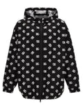 Dolce & Gabbana Bicolor Polyester Shell Jacket