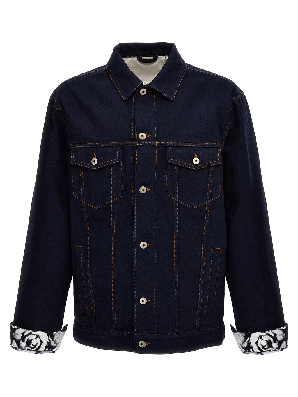 Burberry Blue Cotton Denim Jacket