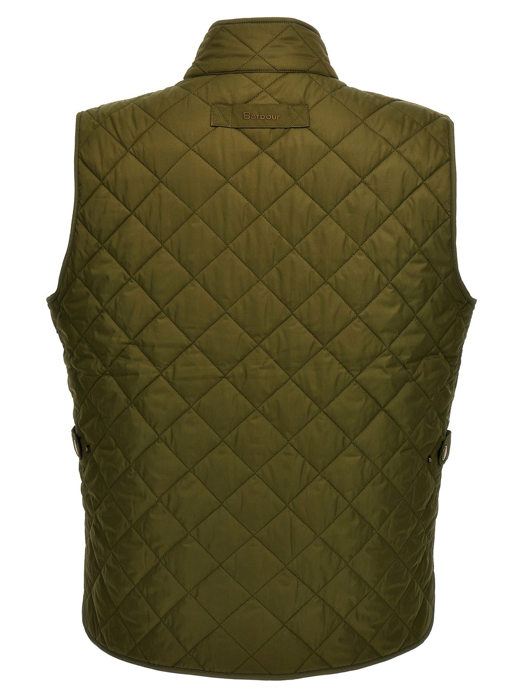 Barbour Bicolor Polyester Sleeveless Jacket